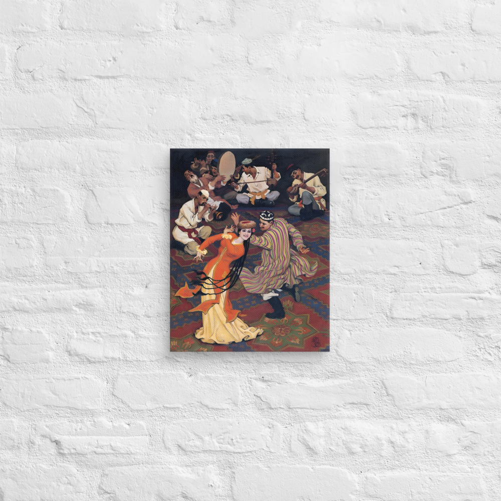 Meshrep Dance Canvas