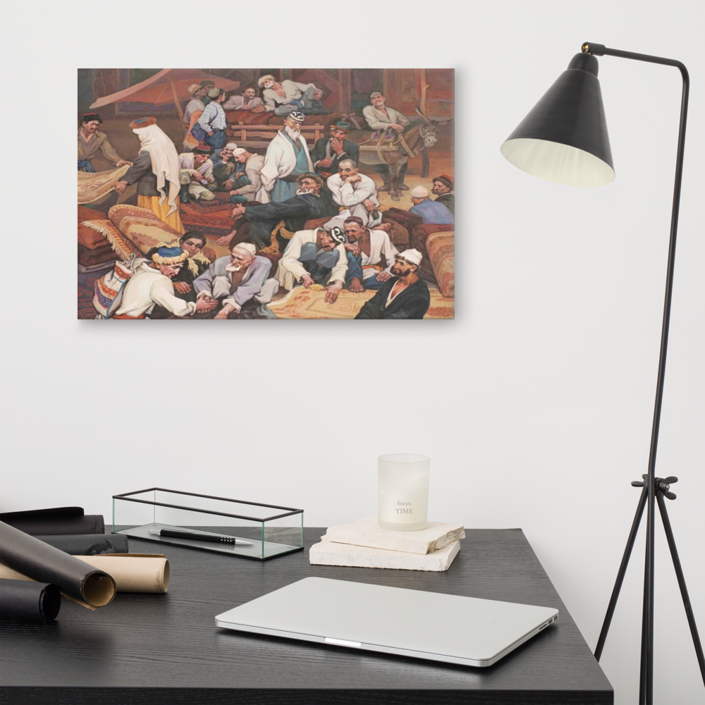 Sunday Bazaar Canvas