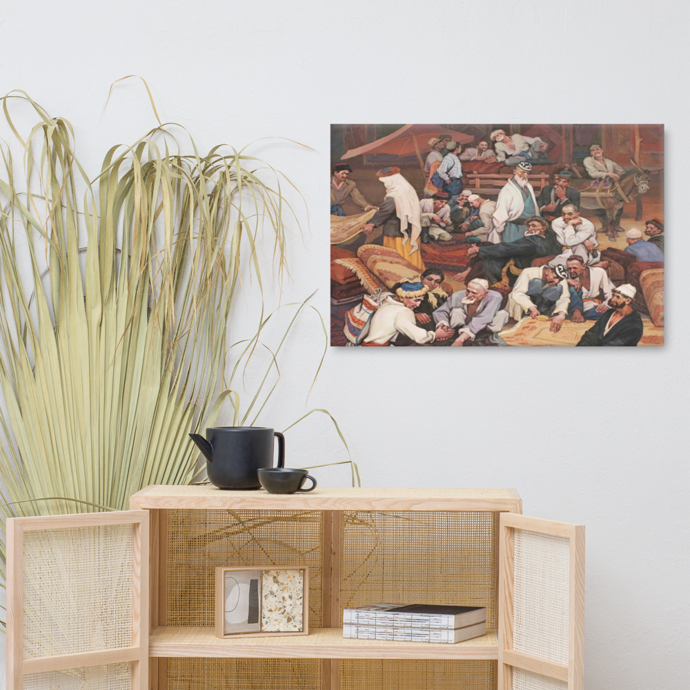 Sunday Bazaar Canvas