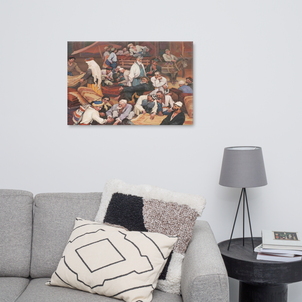 Sunday Bazaar Canvas