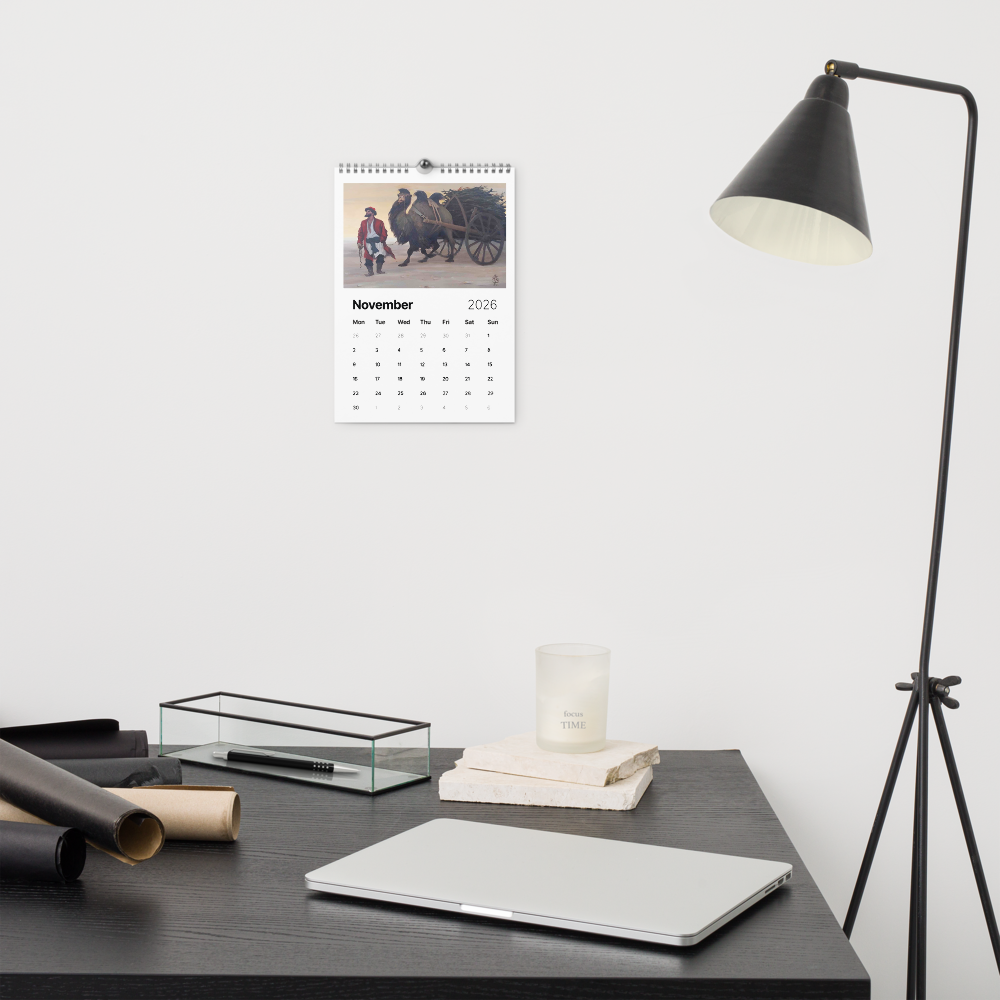 Muqam Wall Calendar (2026)